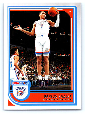 2022-23 Panini NBA Hoops 204 Darius Bazley - Oklahoma City Thunder