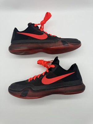 Nike Kobe 10 GS Bright Crimson Black Red 726067-060 Youth Size 7