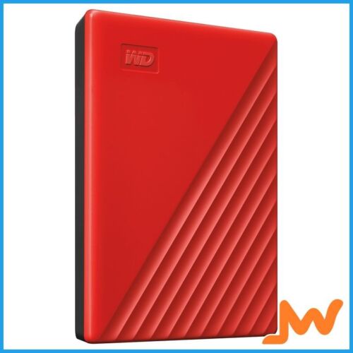 Western Digital My Passport 2TB Portable Hard Drive - Red - Picture 1 of 5