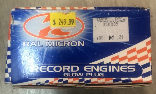 Rossi Ral Micron .21 Engine Slide carb rear exhaust SG crank NOS new in box - Picture 2 of 8