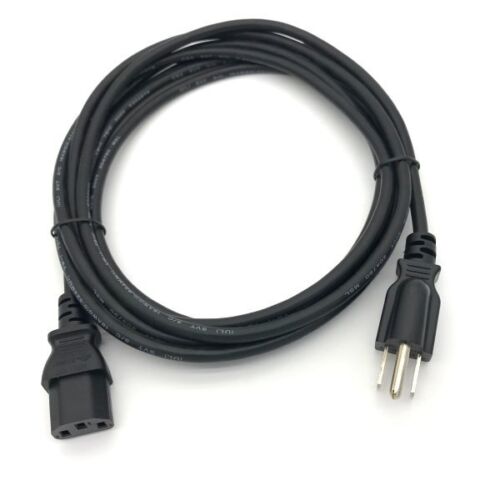12FT 3PRONG AC POWER CABLE CORD FOR VIZIO LG SAMSUNG PANASONIC TV LCD PLASMA HD - Picture 1 of 1