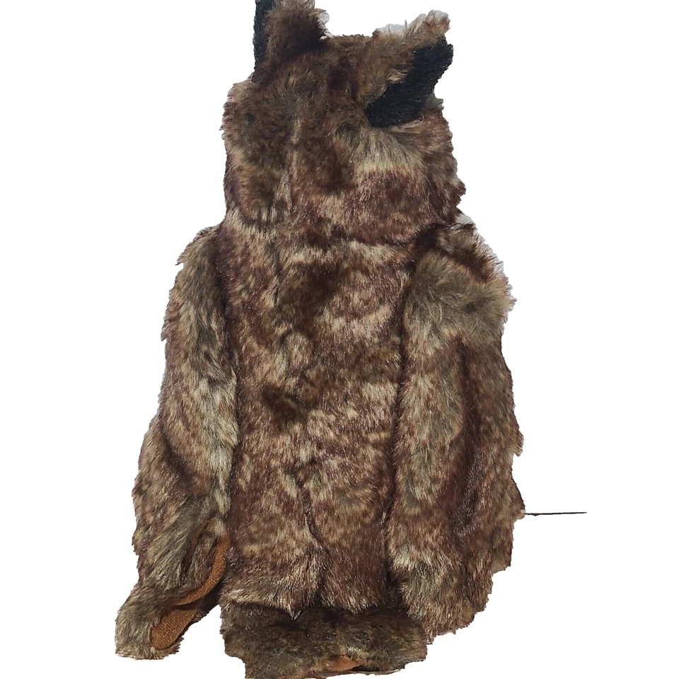 The Wizarding World Of Harry Potter Universal Orlando Plush Owl Brown White 11" - Image 4 of 4