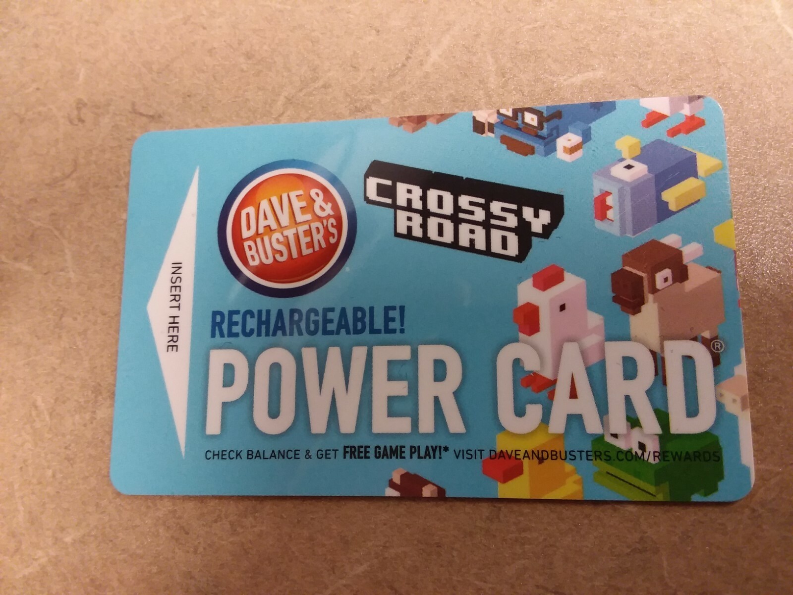 Dave & Buster's Power Card | eBay
