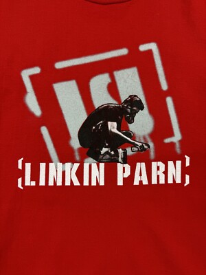 Y2K Vintage Linkin Park Stencil Graphic T-Shirt | eBay