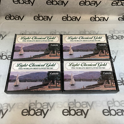 Light-Classical Gold Reader Digest 1982 Cassette Tape #1, 2, 4 & 5 Tested