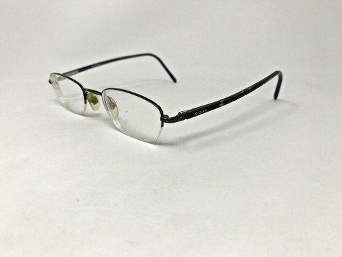 GUESS GU1073 Eyeglasses Frame Half Rimless 46-19-140 Brown Polished PQ98
