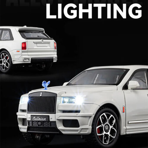 1:20 ROLLS Royce Cullinan SUV Trailer RV Car Model Diecast Camper Van Kids Gift - Picture 4 of 27