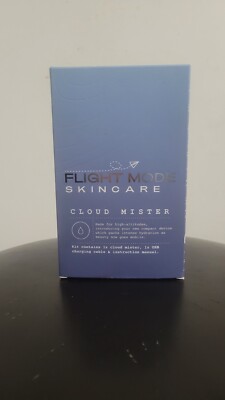 FLIGHT MODE SKINCARE Cloud Mister - Portable Facial Humidifier New with box