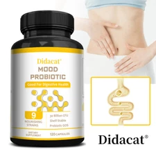 Mood Probiotics 30 Billion CFU - with Prebiotic - Mood & Digestive Support