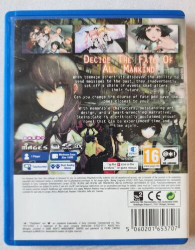 Steins; Gate - (PS Vita) - PAL English, Tested and Works - Picture 2 of 3