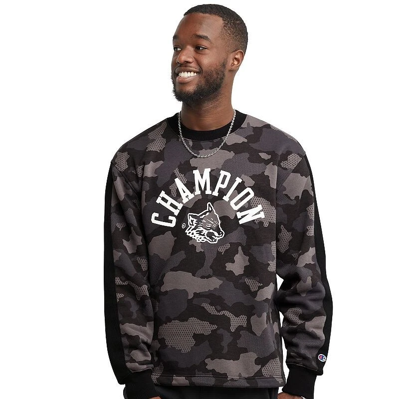 Camo shop champion sweatshirt