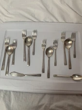 vintage National Silver Co. King Edward Silverplate Cavalcade pattern 1946