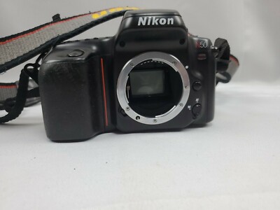 Nikon N50 35mm SLR Film Camera Body System Body Only with Strap