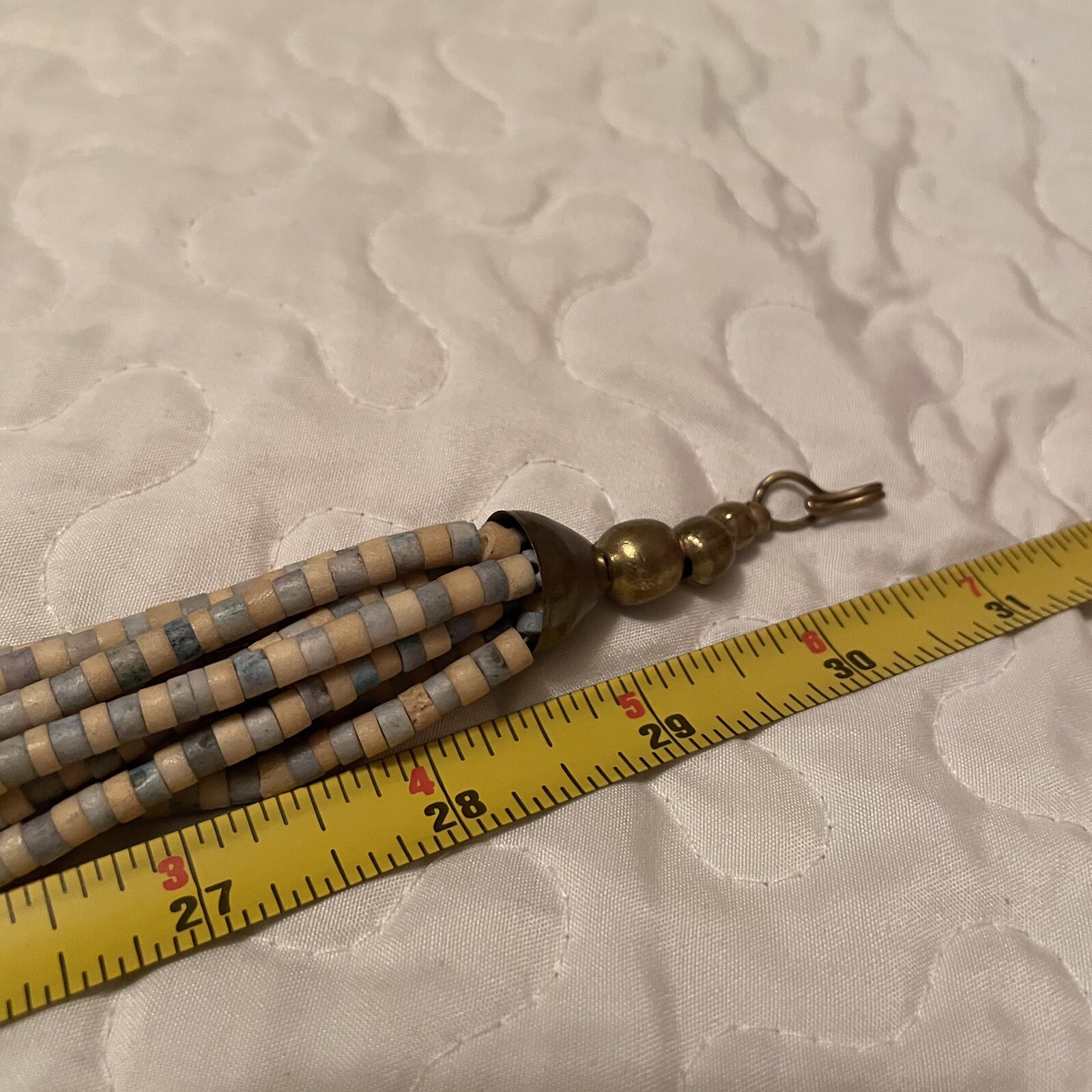 Multi Strand Beaded Statement Costume Necklace Pi… - image 10