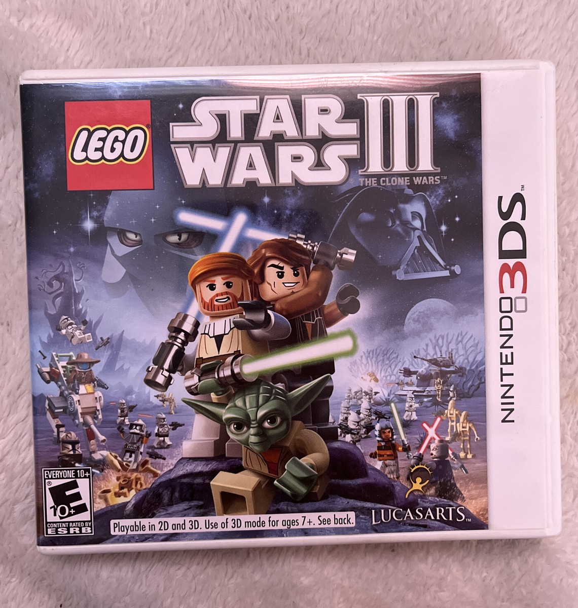 LEGO Star Wars III: The Clone Wars (Nintendo 3DS, 2011) Tested