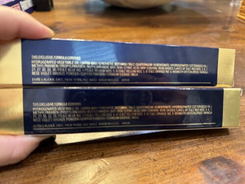 Lápiz Estee Lauder Lip Line 08 borde rosa con sacapuntas nuevo en caja juego de 2 - Imagen 3 de 5