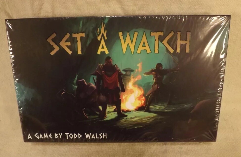 Set A Watch - A Game By Todd Walsh - Rock Manor Games NEW SEALED Card/Board Game