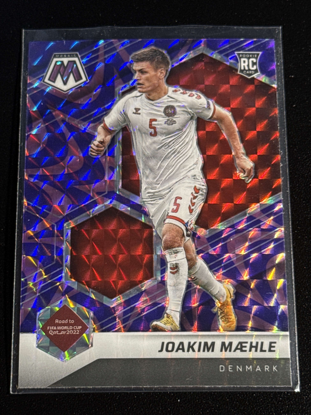 2021-22 Panini Mosaic World Cup #37 Mason Mount Reactive Purple England