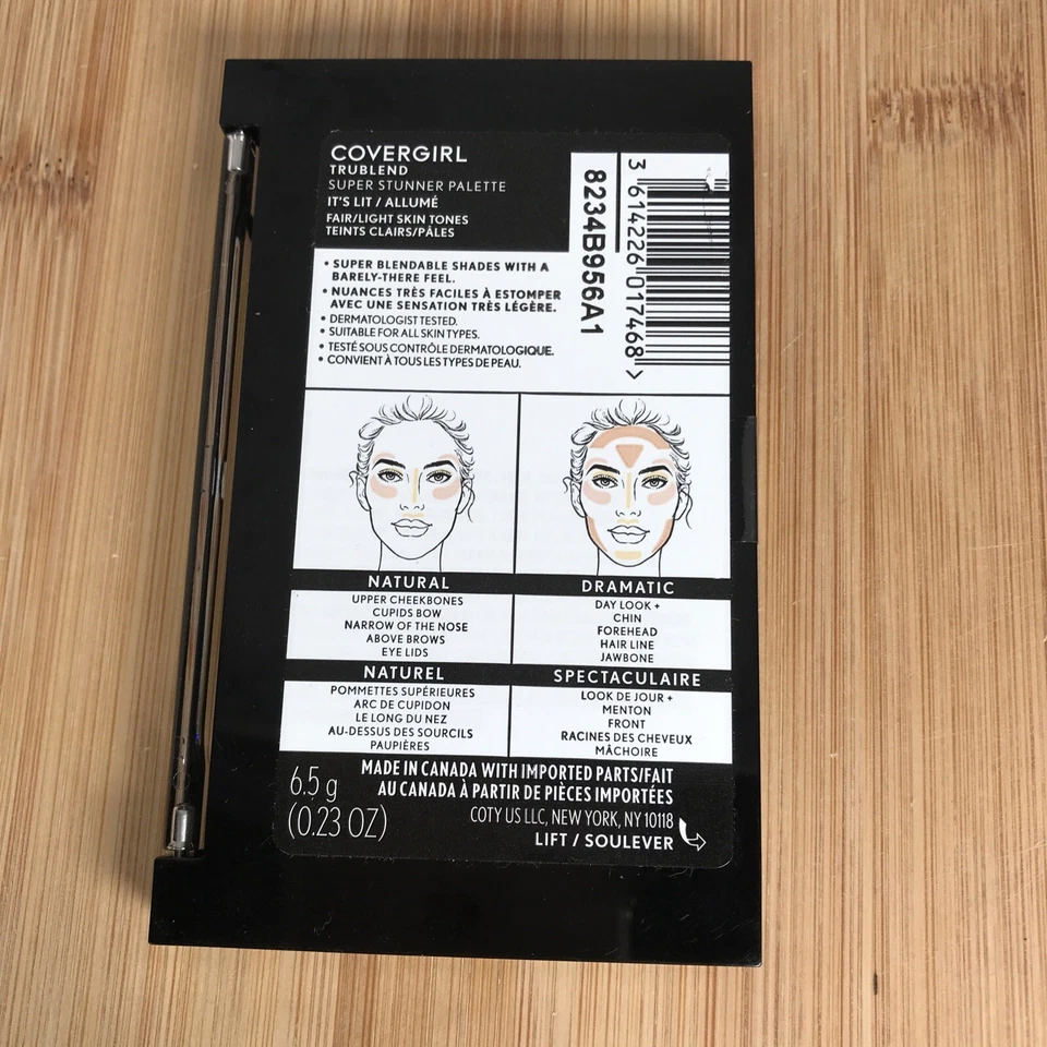 Covergirl ~ Trublend Super Stunner Palette: It's Lit 929602 - Factory Sealed - Image 2 of 4