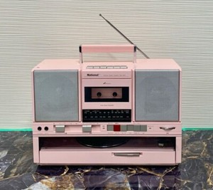 ナショナル SG-J500 ステレオミュージックシステムラジカセ 希少 当時