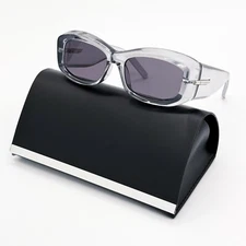 NEW GIVENCHY CLEAR GRAY UNISEX SUNGLASSES GIVENCHY GV40044U 20A