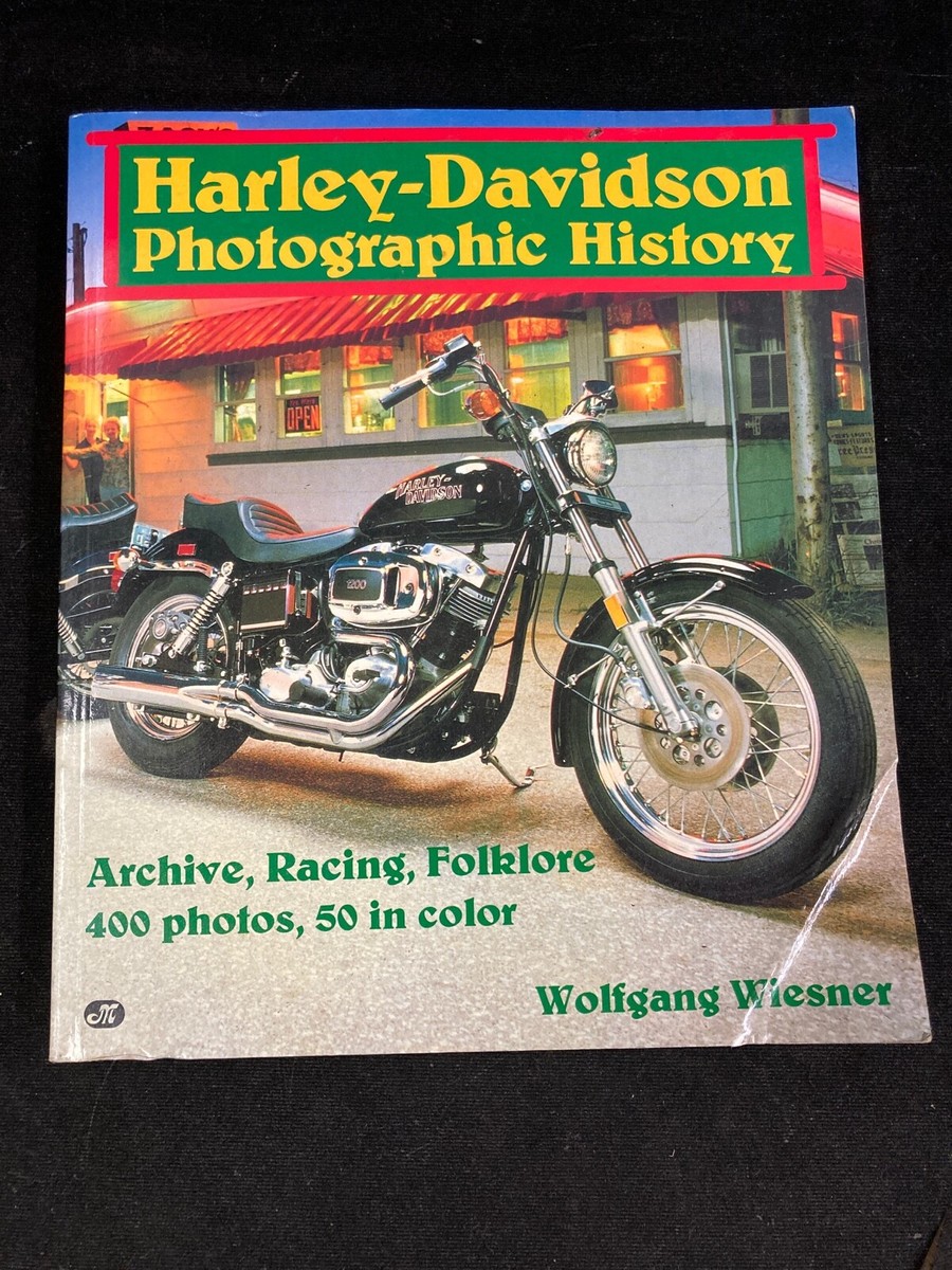 Harley-Davidson 写真集 HARLEY DAVIDSON PHOTOGRAPHIC HISTORY BOOK 400 PHOTOS BY WOLFGANG