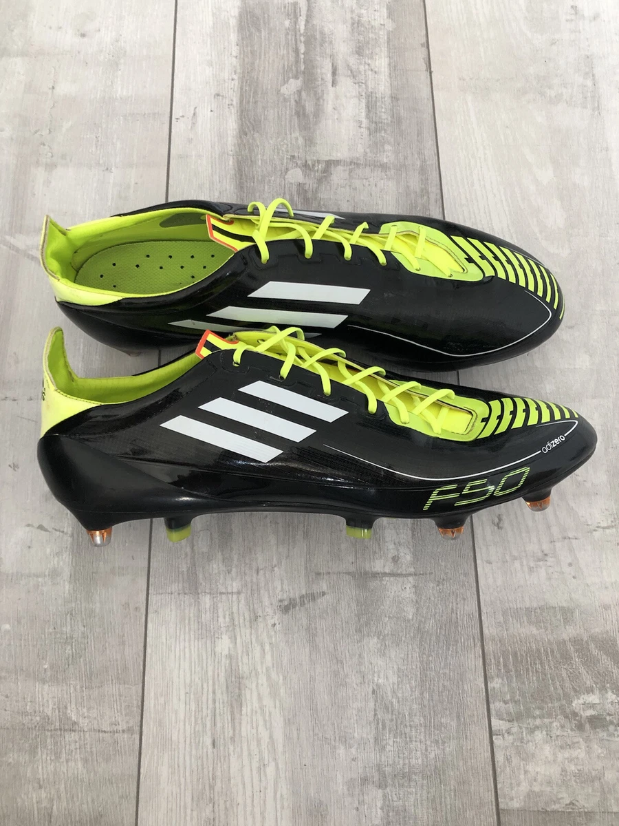 Manual reembolso habilitar Adidas F50 Adizero XTRX SG Black Yellow Professional Soccer Cleats Boots  US12 | eBay