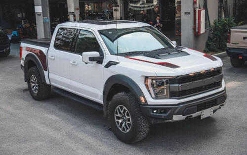 Trunk Stripes Graphics Sticker Vinyl for 2022 2023 Ford Raptor RH bed Decal - Bild 9 von 16