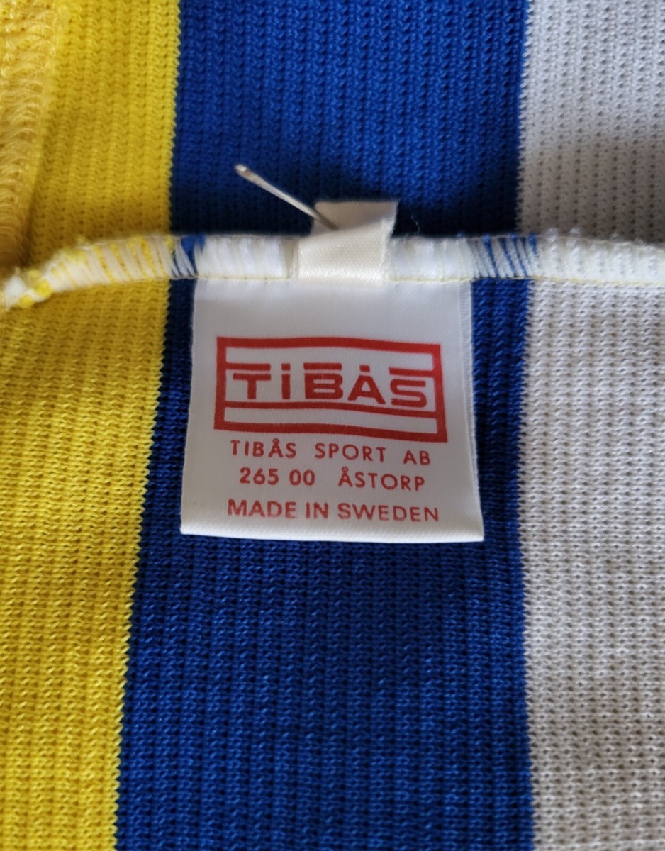 Suecia 1987 Equipo Nacional de Hockey Tibas Jersey