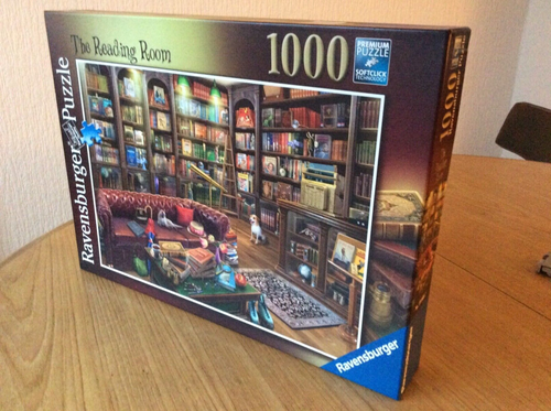 Ravensburger The Reading Room 1000 Piece Jigsaw Puzzle - 70x50cm Finished Size, For Adults & Teens 12+ - View #3