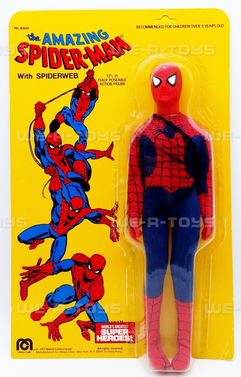 1977 Mego Marvel The Amazing Spider Man 12.5 1977 Mego Marvel The Amazing Spider Man 12.5