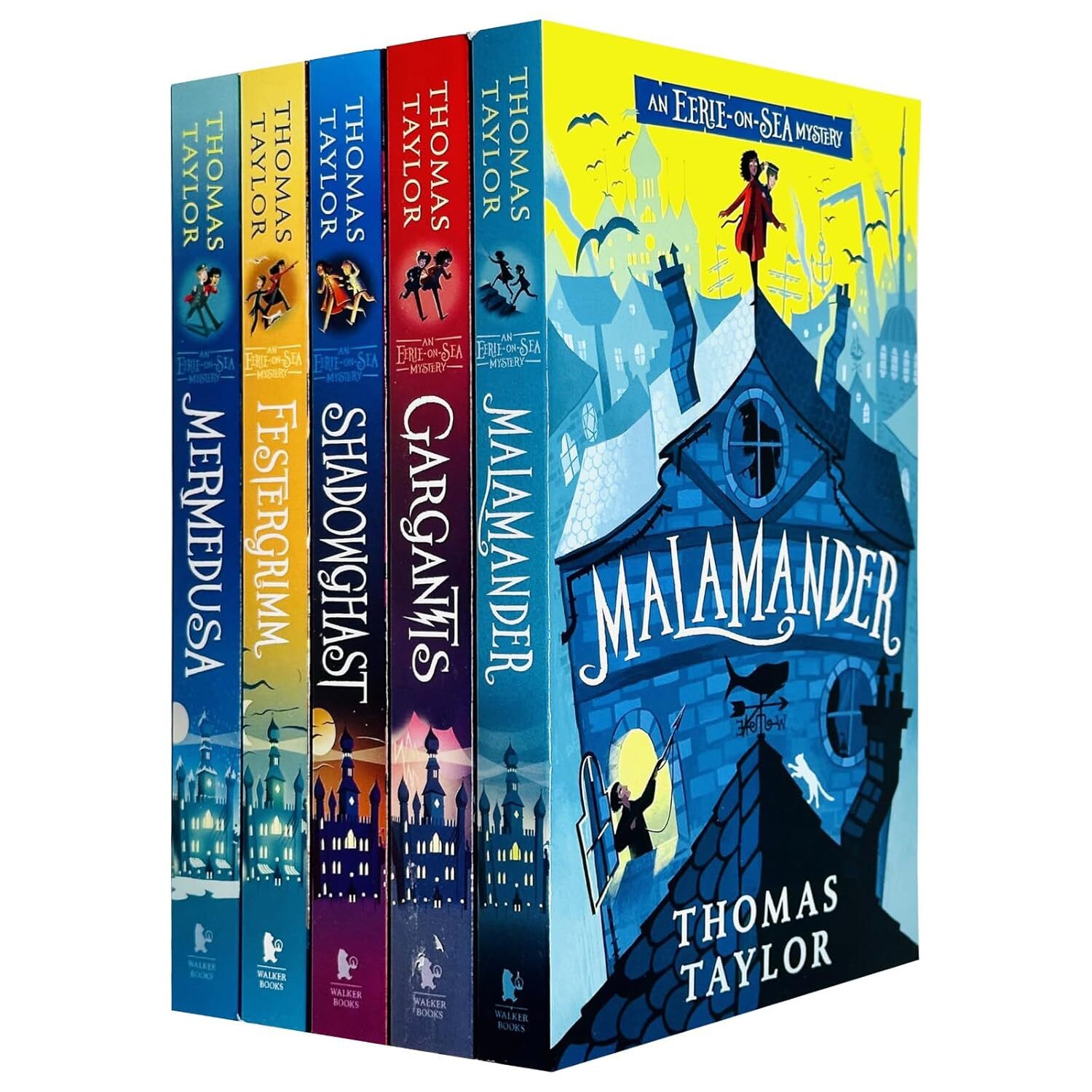 An Eerie On Sea Mystery Series 5 Books Collection Set Malamander, Gargantis...