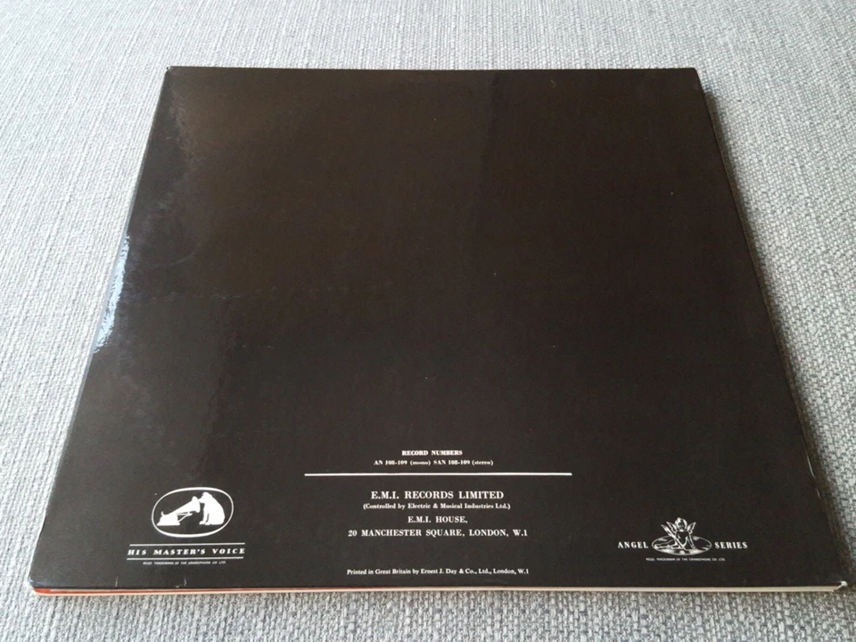 HMV SAN 108 / 9 WHITE/GOLD 1ST  CAVALLERIA RUSTICANA  FRANCO CORELLI  NR MINT - Image 2 of 4