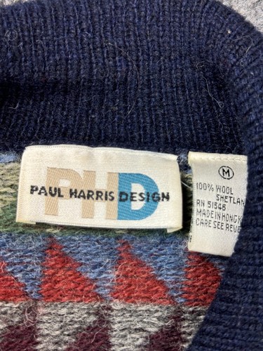 Paul Harris Design Sweater Women's Medium Cardigan Full Zip - Picture 2 of 12