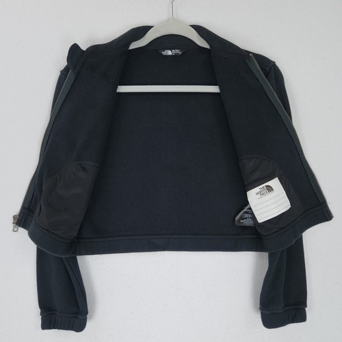 The North Face Jacket Girls 10 Faded Black Cozy Dream Fleece Full Zip Youth Kids - Picture 7 of 13