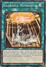 Glorious Numbers [1st Edition] BLC1-EN112 Prices | YuGiOh Battles of Legend:  Chapter 1 | YuGiOh Cards