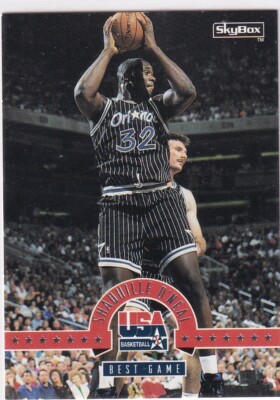 1994 Skybox USA Basketball NBA No. 69 Shaquille O'Neal Best Game