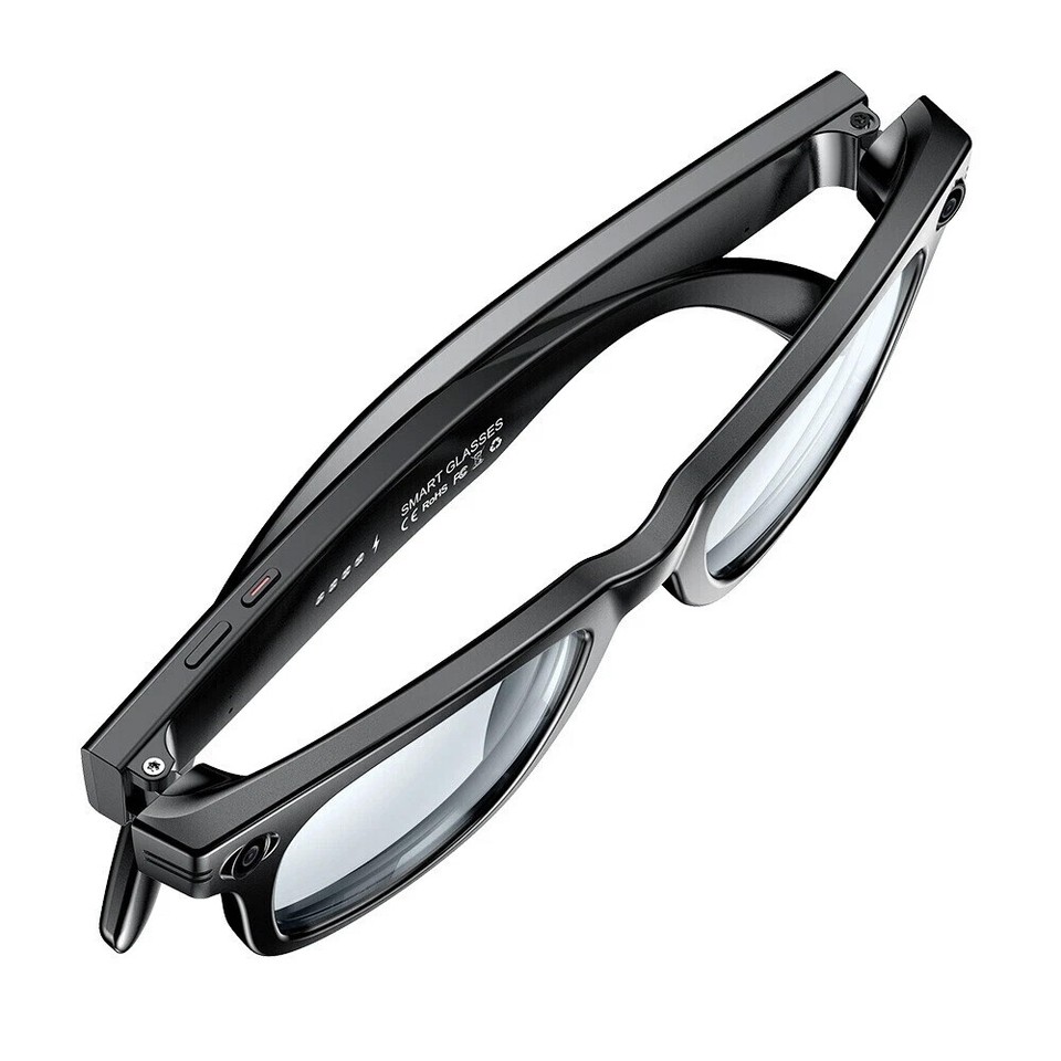 Vdeo Recordng Eyewear/Sunglasses A Smart Glasses Bluetooth Earphone
