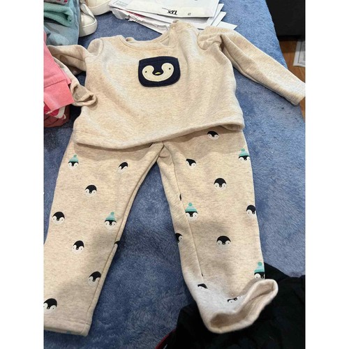 Lot De 2 Débardeurs Fille GAP - Taille 12-18 Mois - Bleu - Occasion Très Bon état