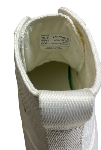 PF Flyers Allston White HI Top Platform Canvas Sneakers Women’s 10.5 - Picture 5 of 10