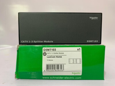 Schneider Electric (LexCom Home) / CATV 1-3 Splitter Module / D5MT103