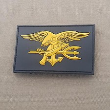 US navy seals DEVGRU insignia PVC rubber NSWDG NSW NWU USSOCOM SOCOM hook patch