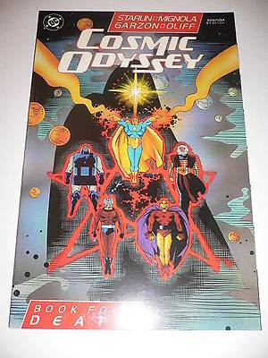 Mignola Garzon DC Comics VFNM 1988 Cosmic Odyssey Book Three Death TPB Starlin 