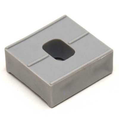 Jet Technologies Rail Spacers For Pontoon Boats – 1.5″ X 1.375″ Gray – 10-Pack (7006)