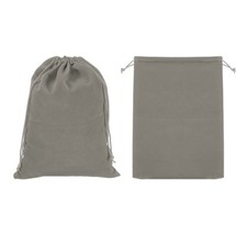 Headphone Bag, 2 Pcs 9.06x6.69 Inch Headset Carrying Pouch Gray