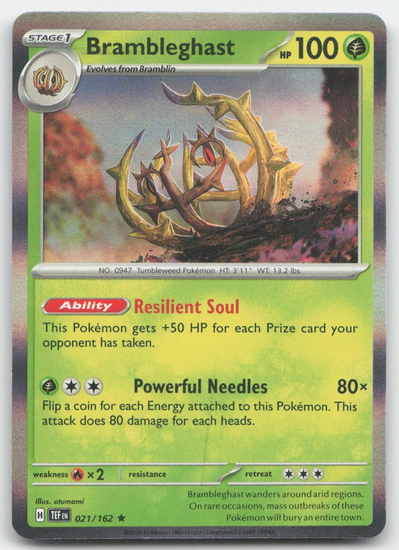 Brambleghast Holo SV05: Temporal Forces 021/162 NM