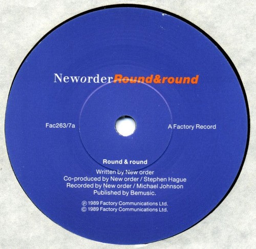 Neubestellung - Runde Runde - Gebrauchte Vinyl Schallplatte 7 - Q34z - Bild 3 von 4
