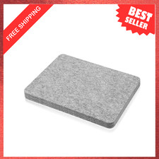 Needle Felting Pad, Gray Felt Mat, 8x10 Inches, Wool Felting Supplies, Crafting