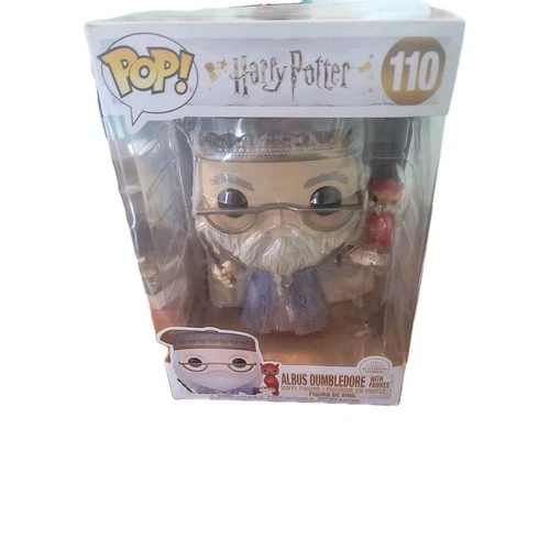 10" Funko POP! Harry Potter - Albus Dumbledore with Fawkes - #110 new in box.