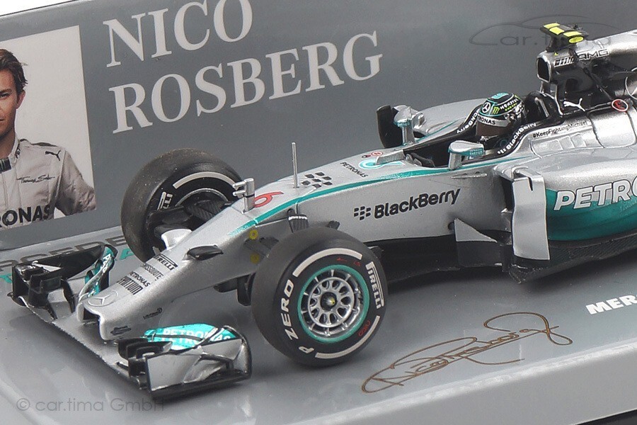 Minichamps 1/43 Mercedes W05 Rosberg – GP Australie 2014 – Précommande Neuve